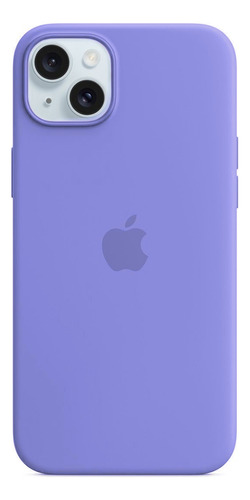 Silicone Case Iphone 14 Funda Silicona Lavanda Lisa
