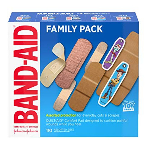 Paquete De Variedad Familiar De Vendas Adhesivas Band-aid