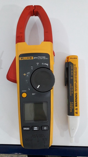Imagen 2 de 7 de Multímetro Pinza Amperimetrica Fluke 374 Y Detector De Volta