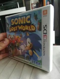 Sonic Lost World Nintendo 3ds 100% Nuevo, Original Y Sellado