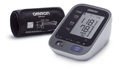 Imagen 3 de 3 de Tensiómetro De Brazo Automático Omron Hem7322t Bt
