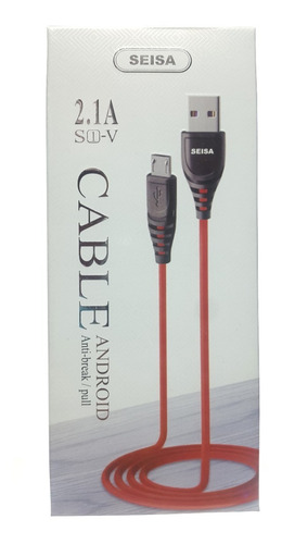 Seisa S1-v Cable Usb A Micro, V2.0, Fast Charger, Data
