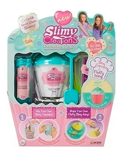 Juliana Slimy F brica De Slime Cupcakes Party Aroma Frutilla