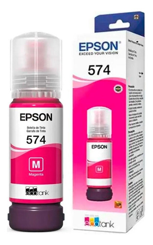 Botella De Tinta Magenta Para Impresoras Epson L8050 -