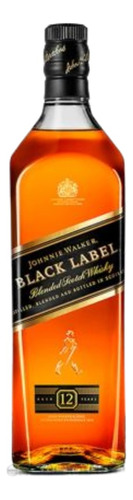 Whisky Johnny Walker Black Label 1 Litro Importado Premium