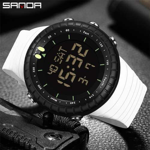 Reloj Electrónico Sanda 6184 Para Deportes De Ocio Para Homb