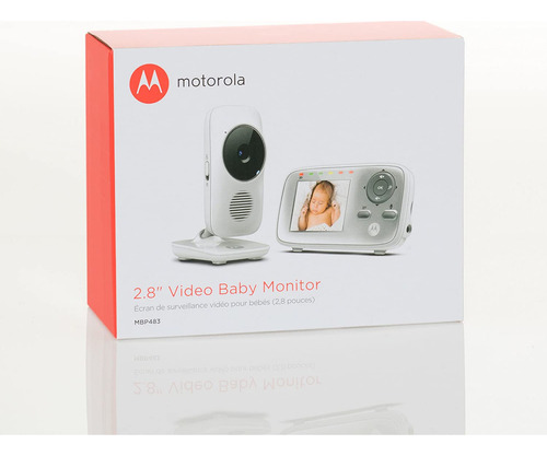 Motorola Mbp483 2.8  Video Baby Monitor With Digital Zoom, T