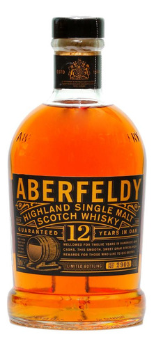Whisky Single Malt Aberfeldy 12 Años 750cc
