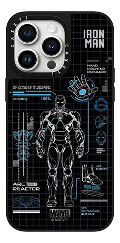 Funda Case Para iPhone Alta Calidad Tpu Iron Man 342