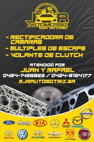 Imagen 1 de 4 de Rectificación De Cámara Automotriz Multimarca, Desde 15$