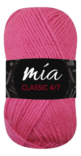 Lana Cashmilon Mia 4/7 X 10 Ovillos De 100grs (1kg) Color Coral