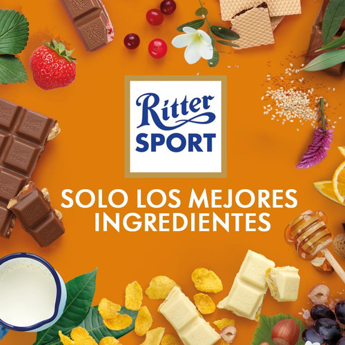 Chocolate Semi Amargo 50% Cocoa Ritter Sport 100 G