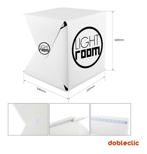 Imagen 3 de 7 de Caja De Luz Para Fotografía Estudio Fotográfico Profesional