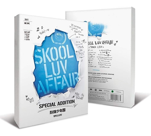 Bts Album Skool Luv Affair Special Addition (sin Photocard)