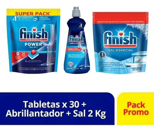 Sal para Lavavajillas Finish Doypack 2kg - Vea