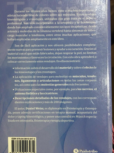 Taping. Autoayuda En Dolores Musculares Y Otras Molestias