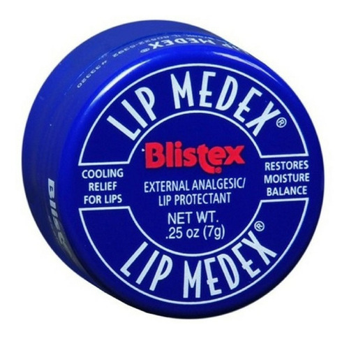 Blistex Lip Balm Medex Analgesic Protetor Labial 7g Original