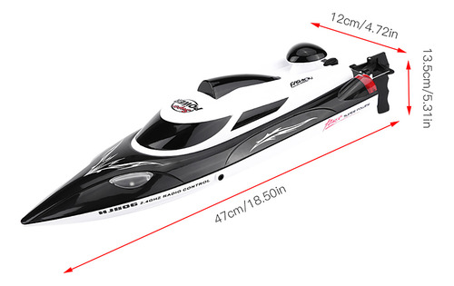Rc 2.4ghz Control Remoto De 4 Canales Mini Carreras De Botes