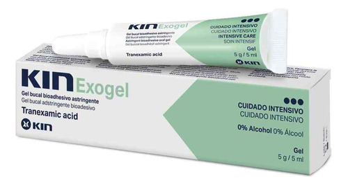 Gel Bucal Adstringente Kin Exogel Cuidado Intensivo 5g