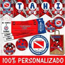 Comprar Kit Imprimible Candy Argentinos Juniors Fútbol Personalizado