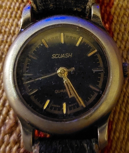  Scuash Reloj Pulsera Quartz 25 Mm Funciona A Revisar Corona