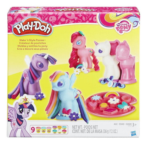 Play-doh My Little Pony Make 'n Style Ponies Original Hasbro