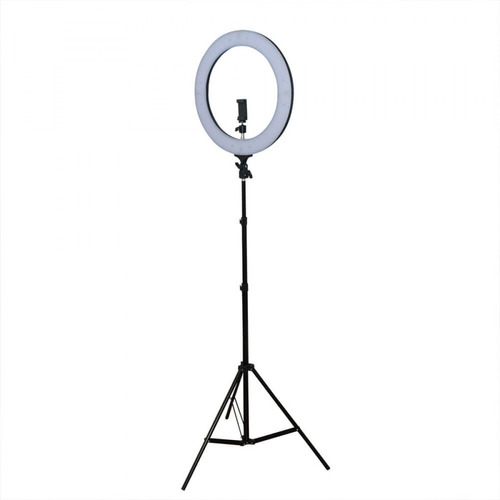 Aro De Luz Led Grande 26cm Tripode Y Base Celular