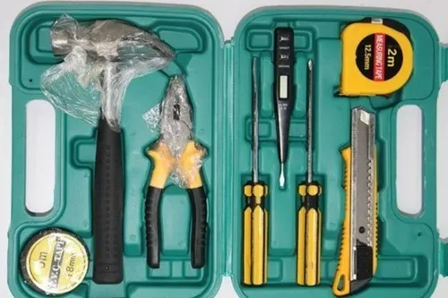 Kit Estuche De Herramientas Básico Portátil Emergencia