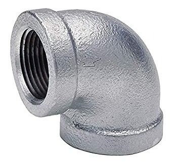 Codo 90º Galvanizado, 1 1/2 Pulgada