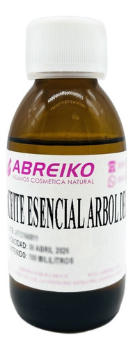 Aceite Esencial De Árbol De Te 100 Mililitros