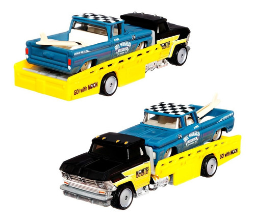 Imagem 6 de 6 de Hot Wheels Premium - Diorama Classic Pickups