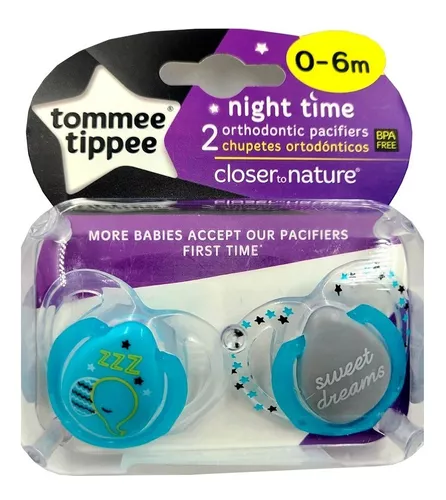 Tommee Tippee ha desarrollado una nueva gama de chupetes aprobados por  bebés de 18 a 36 meses👏 🎈La tetina ortodóntica simétrica ha sido diseñada  para