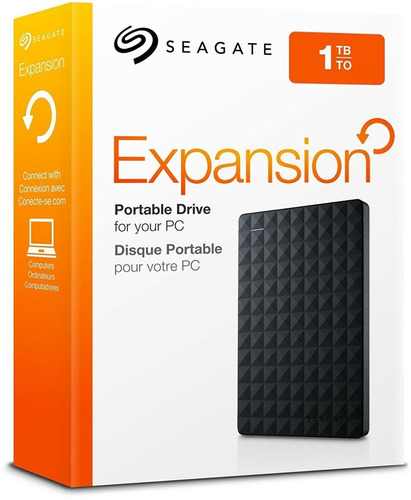 Seagate Expansion 1tb Usb 2.0 / 3.0 - Sem Juros