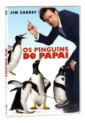 Dvd Os Pinguins Do Papai Jim Carrey