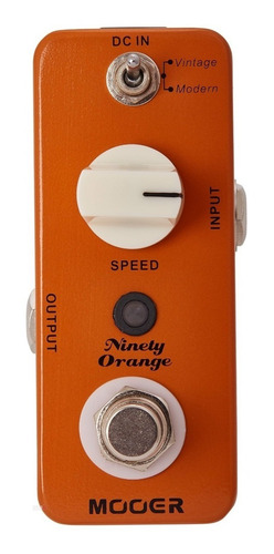 Imagen 5 de 7 de Pedal De Efecto Mooer Ninety Orange Phaser Analógico