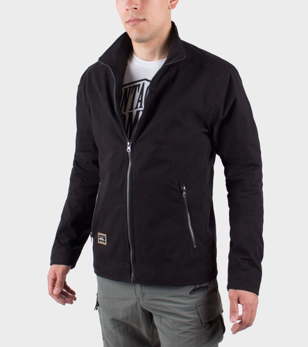 Campera Montagne Hombre Trek Canvas Primavera Verano