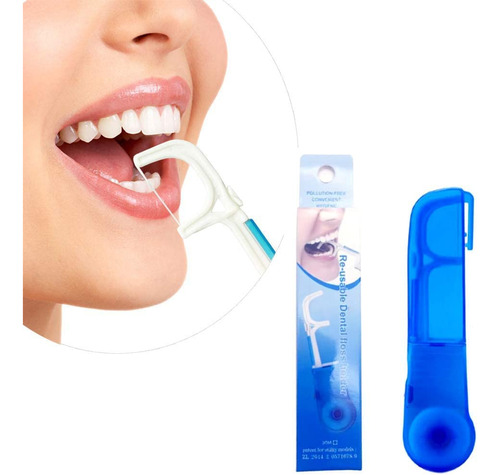 Koouood Re-usable Dental Floss Holderreusable, 30 Meters Lo