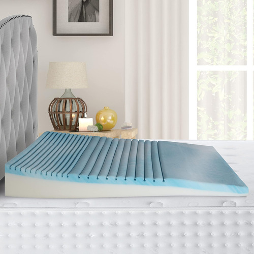 Almohada De Cuña Corporal De Espuma Viscoelástica De Gel Con