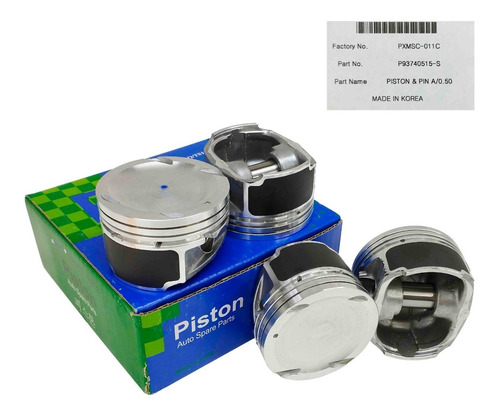 Imagen 2 de 10 de Juego Pistones 0.20 0.50 Aveo 2013 2014 Lt Ls Speed Original