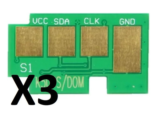 2 Chip Toner Samsung 504 Sl-c 1810w C1860fw Clt- 504s