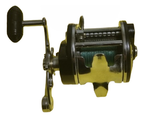 Reel Penn 10 Modelo Mag Tuned - Level Wind - Made In Usa Negro Derecho (Usado)