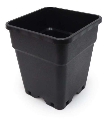 Maceta Plastico Cuadrada Para Indoor 19 Litros Auto Cultivo