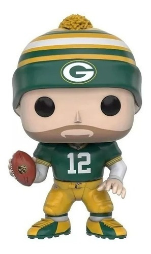 Funko Pop Aaron Rodgers 43 Green Bay Packers By Nfl