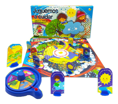 Juego Didactico Infantil - Juguemos A Cuidar Cuidar El Agua 