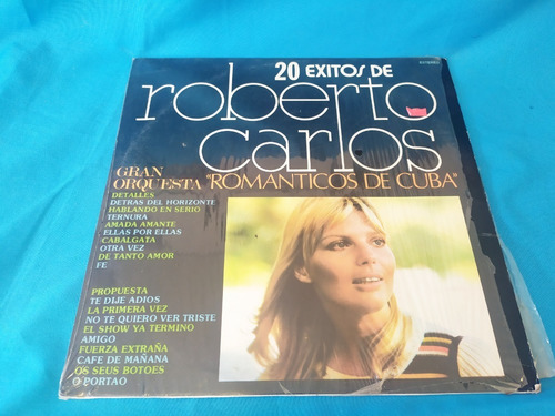 20 Exitos De Roberto Carlos Acetato Vinil Lp