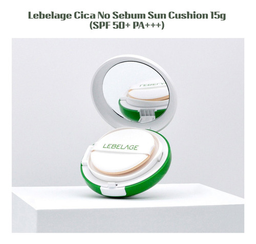 Maquillaje Sun Cushion Coreano De Cica / Control De Sebo_1pz
