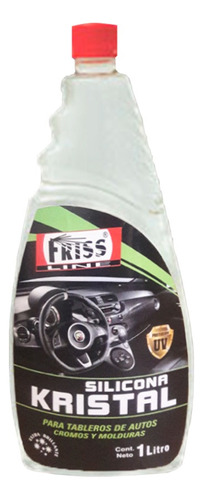 Silicona De Auto Friss 1 Ltr. /cromos/moldaduras/transparent