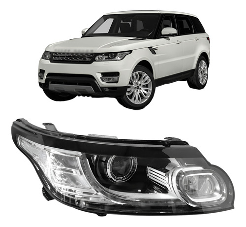 Farol Range Rover Sport 2014 A 2018 Com Led D3s 15 Pinos