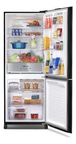 Geladeira Bb65 Frost Free Inverter 450l Panasonic 220v Preto