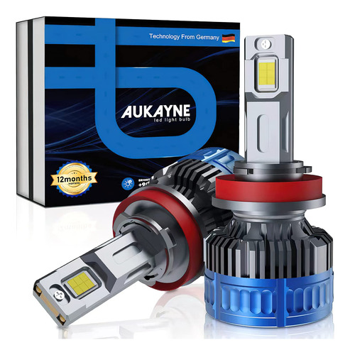 Aukayne Bombilla Led Para Faro Delantero Lumene Blanco Frio